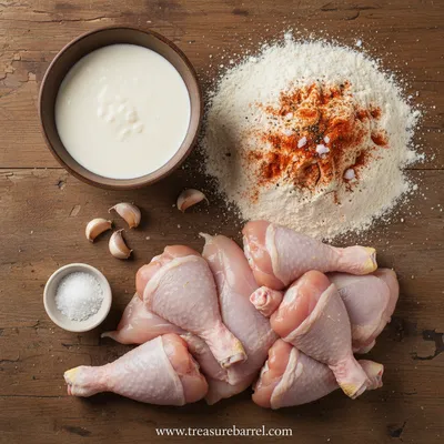 Ultra-Crispy Ultra-Juicy Fried Chicken Recipe - cooking process