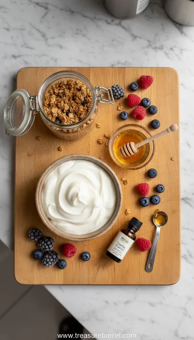 Frozen Yogurt Granola Cups – Easy Sweet Treat - cooking process
