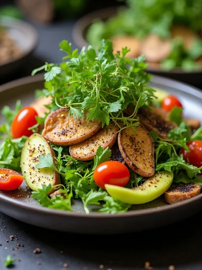 Garden Salad: Fresh Summer Recipe - cooking process