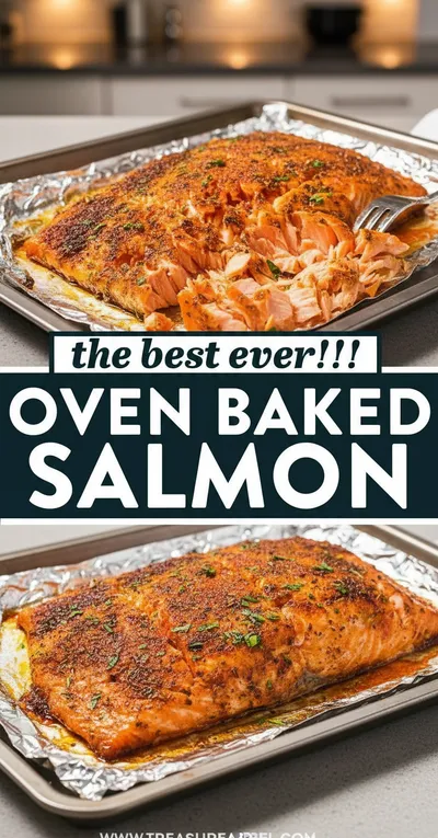 Garlic Butter Baked Salmon