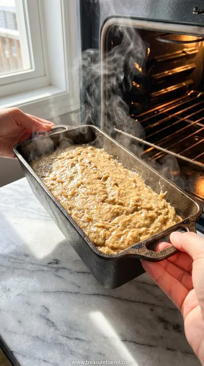 Gluten Free Banana Bread: Easy Recipe For Sweet Treats - cooking process