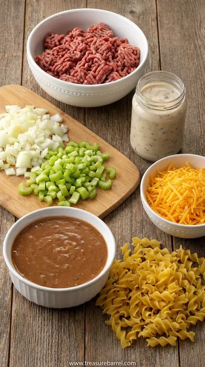 27 of Grandma's Favorite Casserole Recipes - ingredients preparation