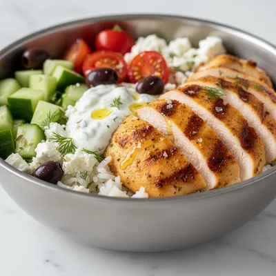 Greek Chicken Bowls – Easy Meal Prep Delight
