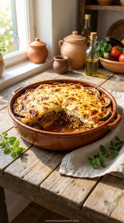 Classic Greek Eggplant Moussaka - Eat Healthier