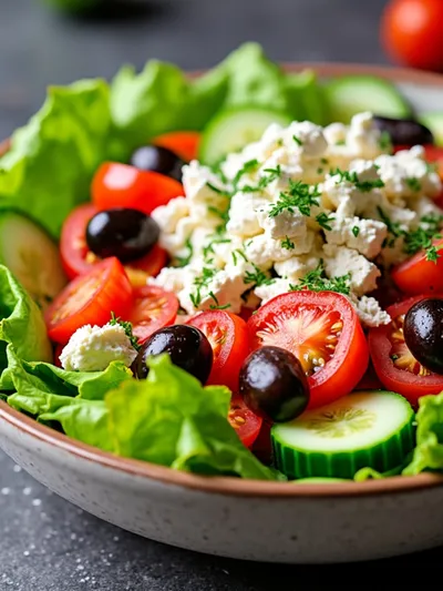 Greek Salad Recipe – Fresh, Easy, and Flavorful