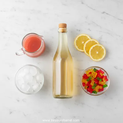 Gummy Bear Refresher – Sweet Fizzy Treat - cooking process