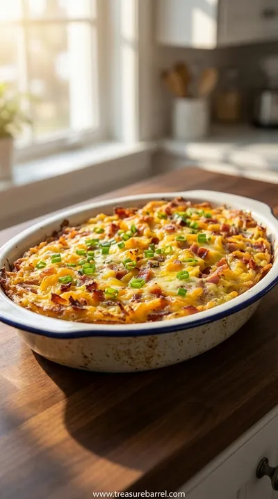 Easy Hash Brown Egg Casserole Recipe for Morning Comfort