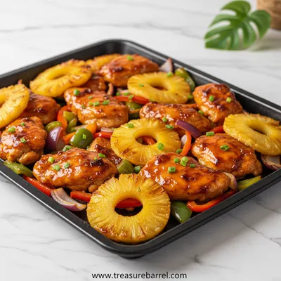 Hawaiian Chicken Sheet Pan – Easy One-Pan Dinner