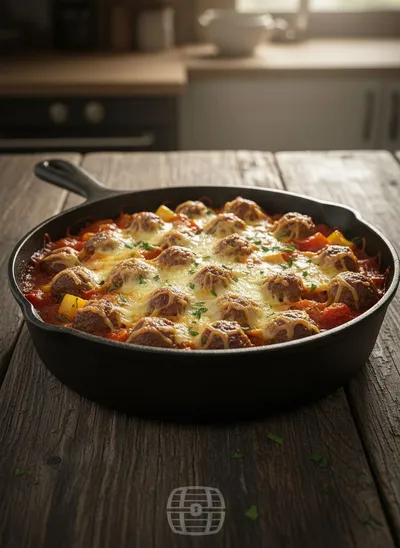 Hearty Italian Beef Sausage Casserole Delight
