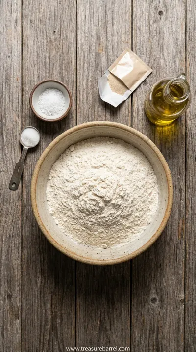 Best Homemade Pizza Dough Recipe - Easy & Authentic - ingredients preparation
