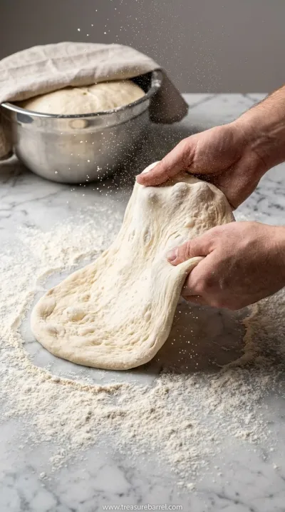 Homemade Pizza Dough Recipe: Perfect Crust Every Time - cooking process