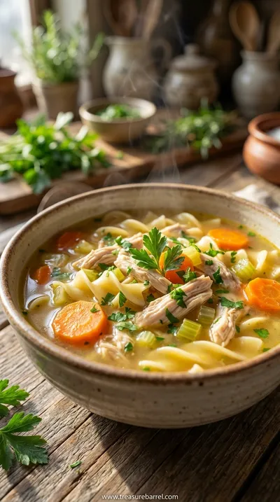 Homestyle Chicken Noodle Soup: A Classic Recipe