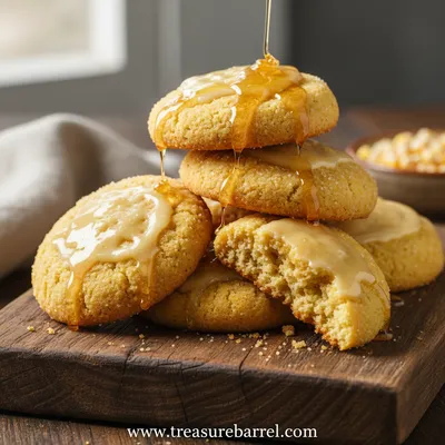 Easy Honey Cornbread Cookies