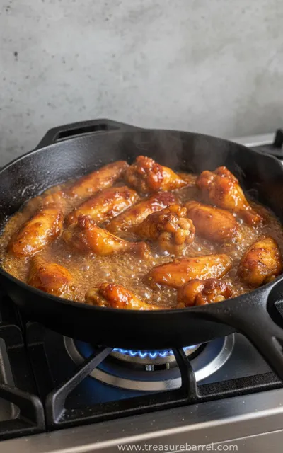 Honey Garlic Chicken Wings Recipe - ingredients preparation