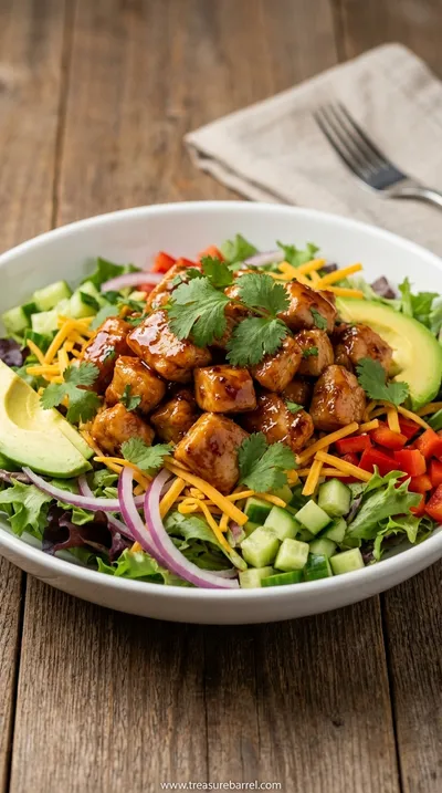Honey Hot Chicken Salad Recipe - ready to serve