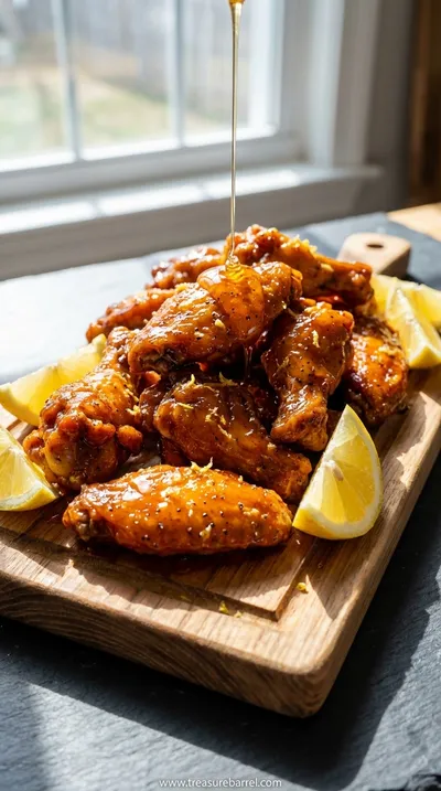 Honey Hot Lemon Pepper Wings Recipe: Crispy & Flavorful