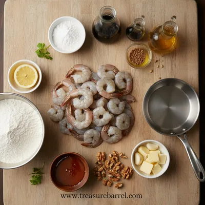 Honey Walnut Shrimp – Sweet & Crunchy Seafood Delight - cooking process