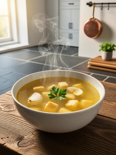 Czech Garlic Soup – A Satisfying Classic