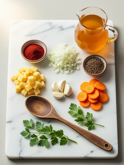 Czech Garlic Soup – A Satisfying Classic - ready to serve