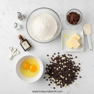 Inside Out Chocolate Chip Cookies - cooking process