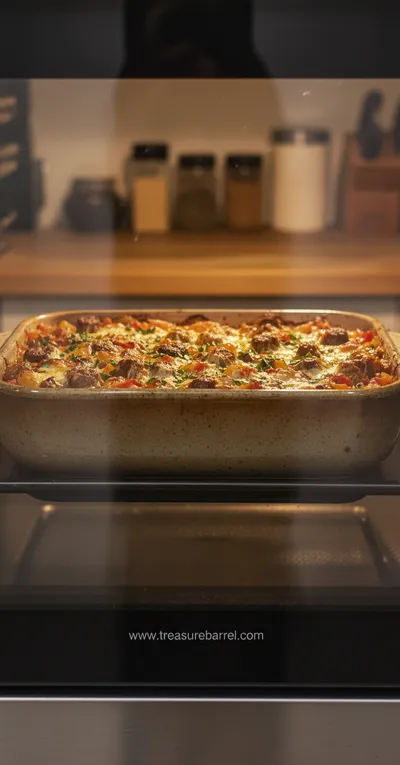 Italian Sausage and Pepper Casserole - ingredients preparation
