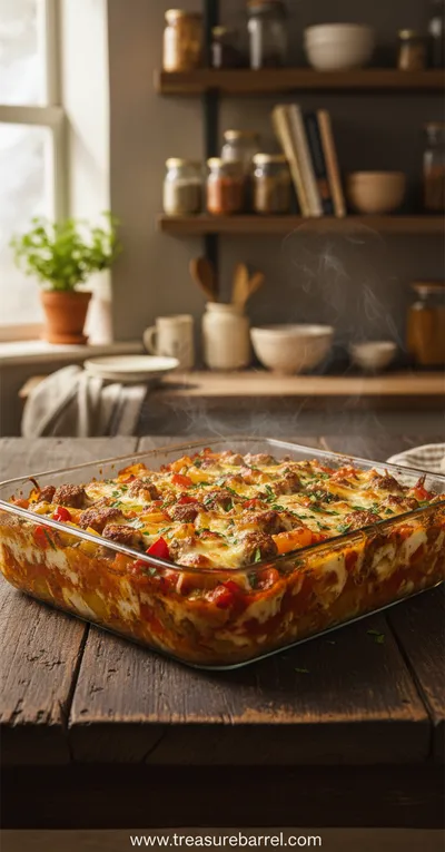 Italian Sausage and Pepper Casserole