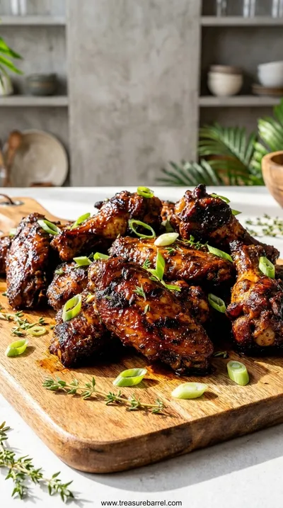 Baked Jamaican Jerk Chicken Wings Recipe