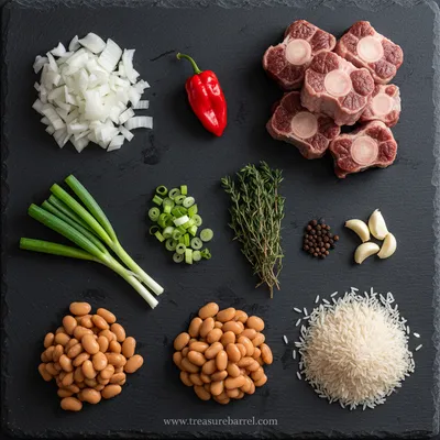 Authentic Jamaican Oxtail With Rice Recipe - cooking process