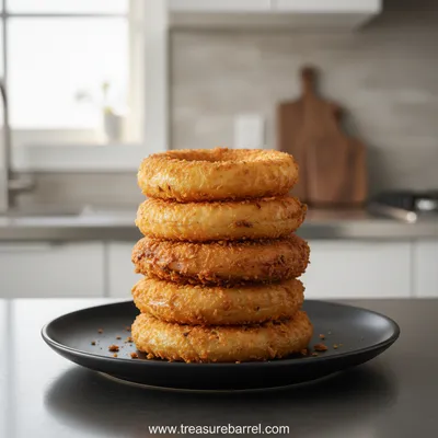 Crispy Keto Onion Rings – No Breadcrumbs, No Frying