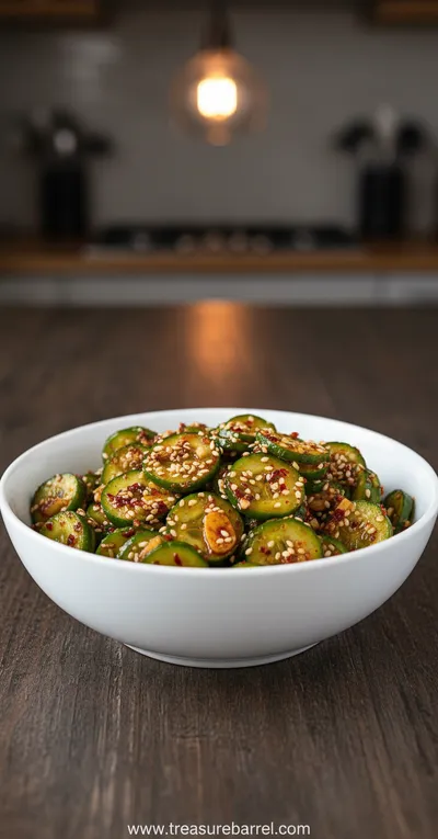 Korean Cucumber Salad – Quick Tik Tok Recipe