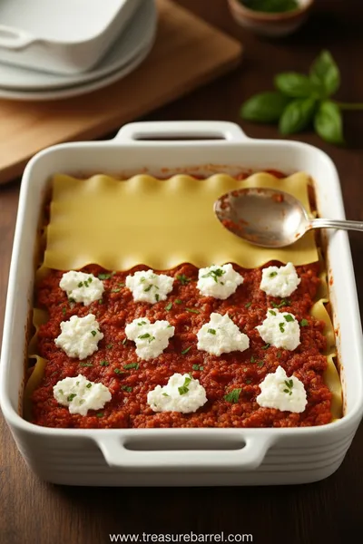 Classic Homemade Lasagna Recipe - ingredients preparation