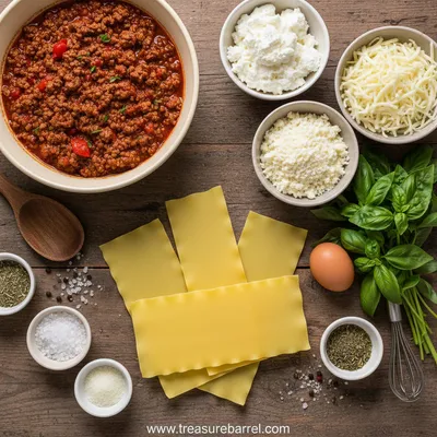 Classic Homemade Lasagna Recipe - cooking process