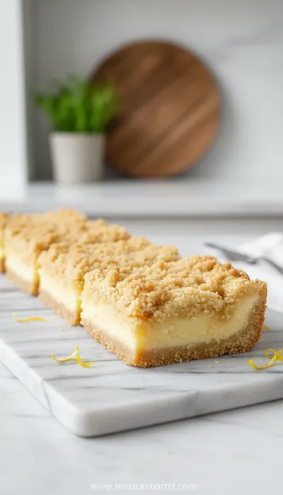 Lemon Crumb Bars – Easy Sweet Treat