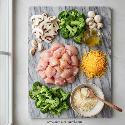 Easy Low Carb Chicken Casserole - cooking process