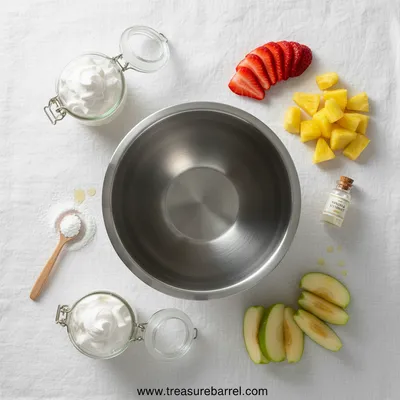Marshmallow Fluff Fruit Dip – Easy 3-Ingredient Recipe - cooking process