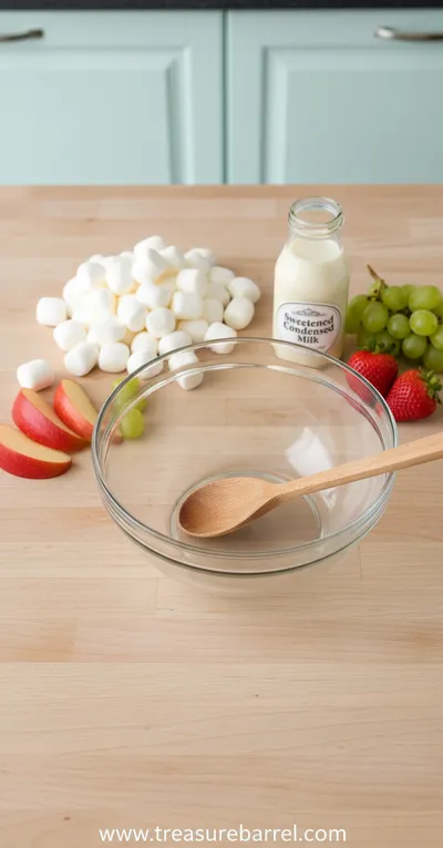 Marshmallow Fruit Dip – Fluffy 2‑Ingredient Treat - cooking process