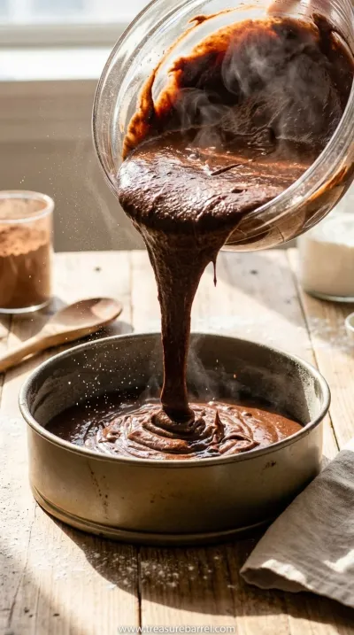 Matilda's Chocolate Cake: Moist & Easy Recipe - cooking process
