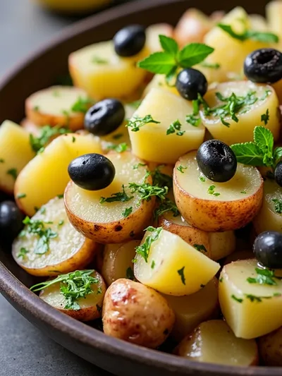Mediterranean Potato Salad – Best Ever Healthy Recipe