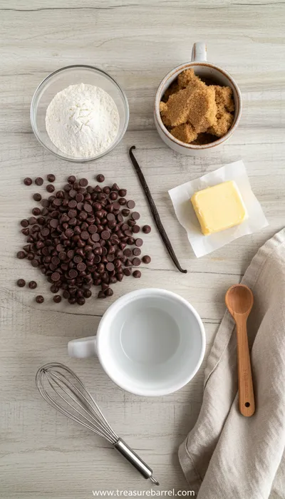 Microwave Chocolate Chip Mug Cookie – Quick Comfort Treat - cooking process
