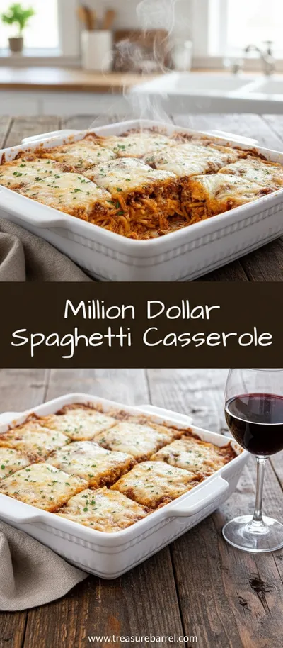 Million Dollar Spaghetti Casserole Recipe