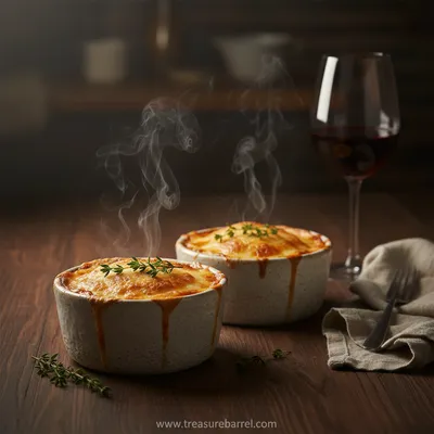 Mini Casseroles Recipe For Romantic Dinner - ready to serve