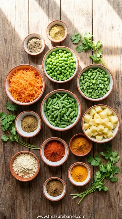 Mix Vegetable Koftay Recipe: Easy Vegetarian Dinner Idea - ingredients preparation
