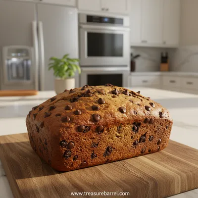 Moist Chocolate Chip Banana Bread
