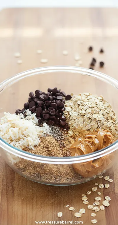 No-Bake Energy Bites - cooking process