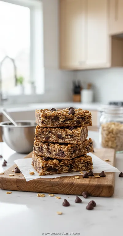 Homemade No Bake Granola Bars