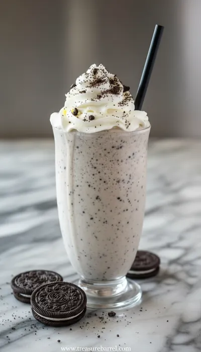 Easy Oreo Milkshake – Only 3 Ingredients