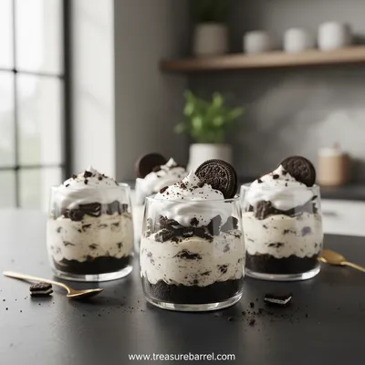 Oreo No-Bake Cheesecake Cups