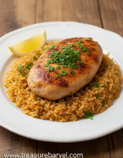 Oven Baked Chicken and Rice – Simple Comfort Meal - ready to serve