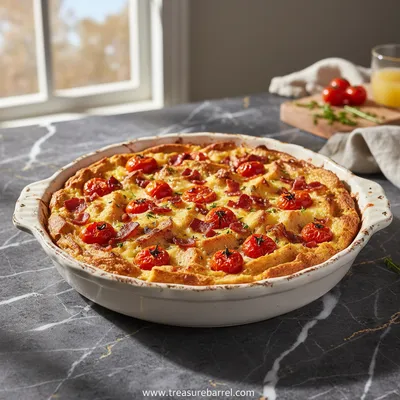 Overnight Breakfast Casserole – Easy Morning Comfort