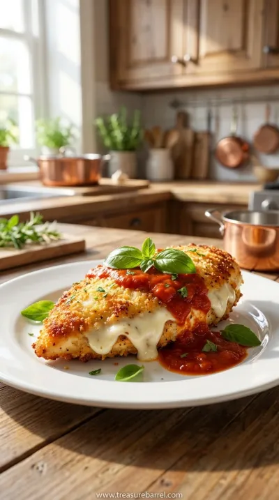 Longhorn Steakhouse Parmesan Chicken Recipe - ready to serve